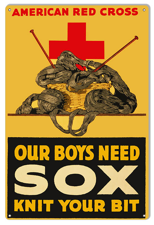 American Red Cross Military 12×18