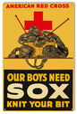 American Red Cross Military 12×18