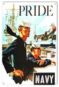 Navy Pride Military 12×18