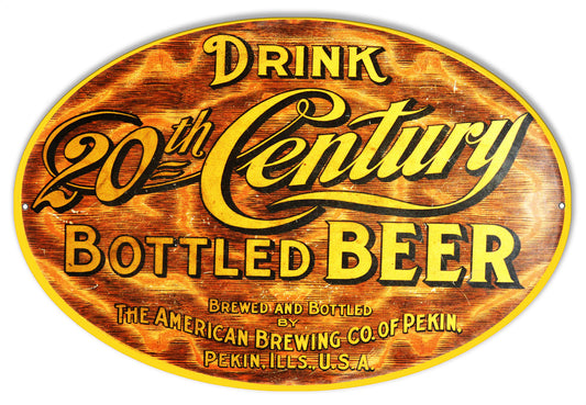 Beer Vintage Style Metal Sign 11 x 18