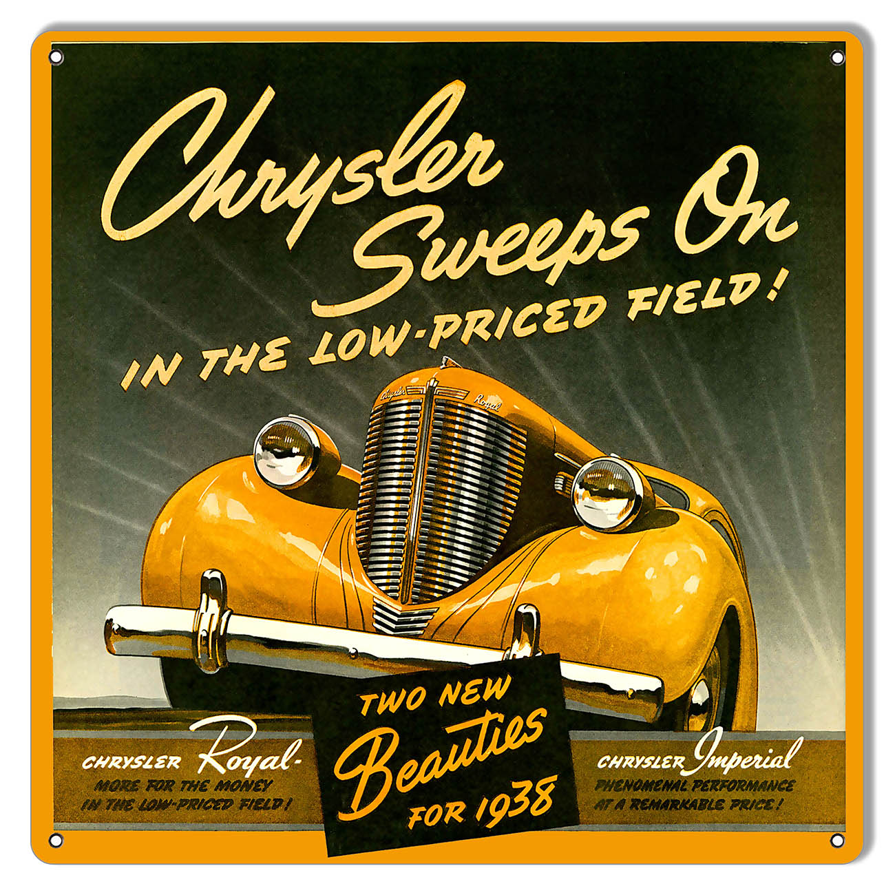 Chrysler Beauties 1938 12×12