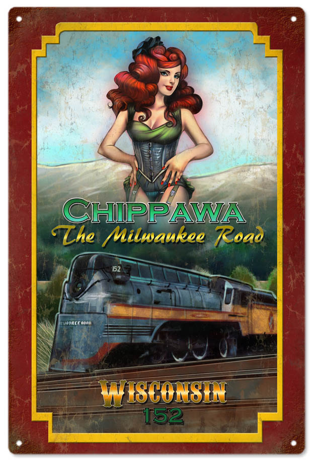 Chippawa Milwaukee Road 12x18