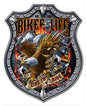 Motorcycle U.S.A. Biker For Life Shield 12x15