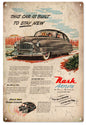 Nash This Car Is Built To Stay Airflyte 12x18