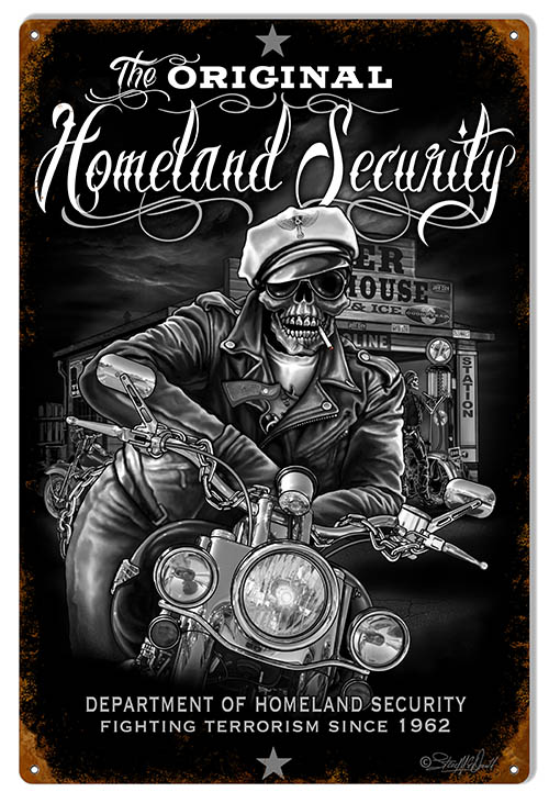 Depment Of Homeland Security 12×18