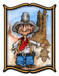 Old Cowboy Funny 14x18