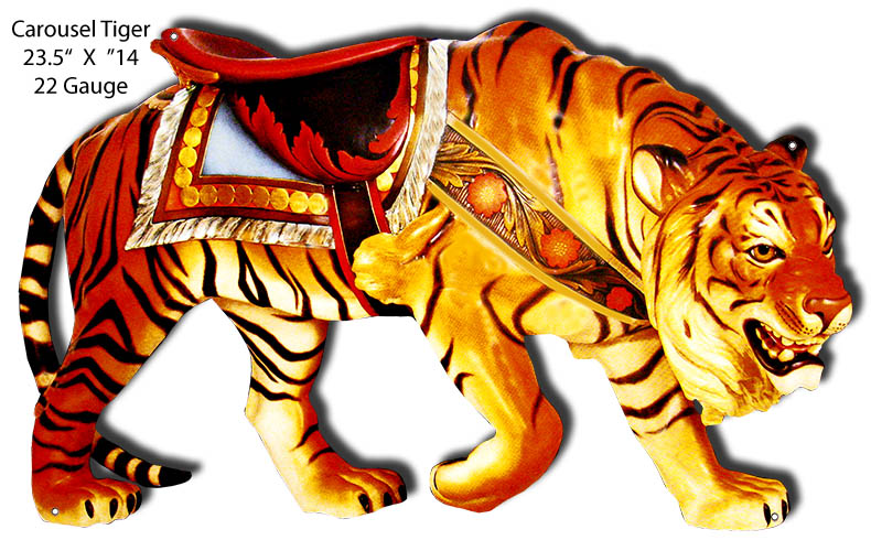 Carousel Tiger 23.5X14