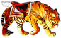 Carousel Tiger 23.5X14