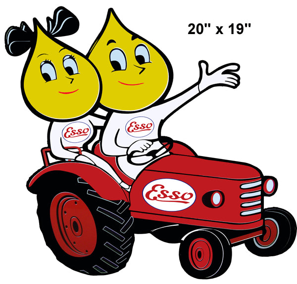 Esso Motor Oil Gas 20×19