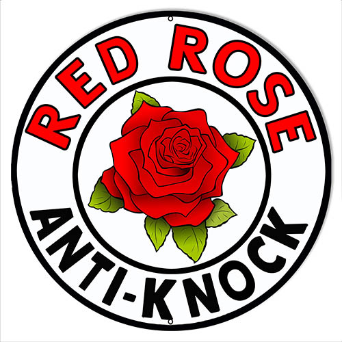 Red Rose Gas And Motor Oil 14 x 14