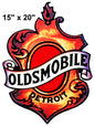 Oldsmobile Automobile Badge 15×20