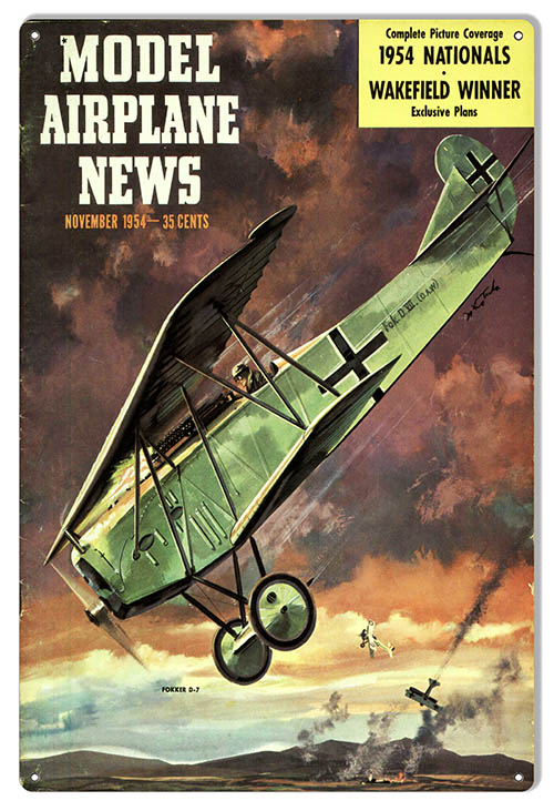 Model Airplane News November 1954 Nationals 12×18