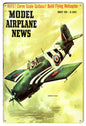 Model Airplane News Cover August 1955 12×18