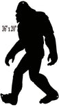 Gorilla Silhouette Black Jungle 20×36