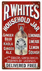 R. Whites Household Jar Ginger Beer 12x18