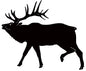 Elk Silhouette 30×36