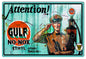 Gulf No Nox Motor Oil 12×18