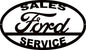 Ford Sales Silhouette 14×24