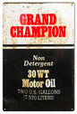 Grand Champion Motor Oil 12×18