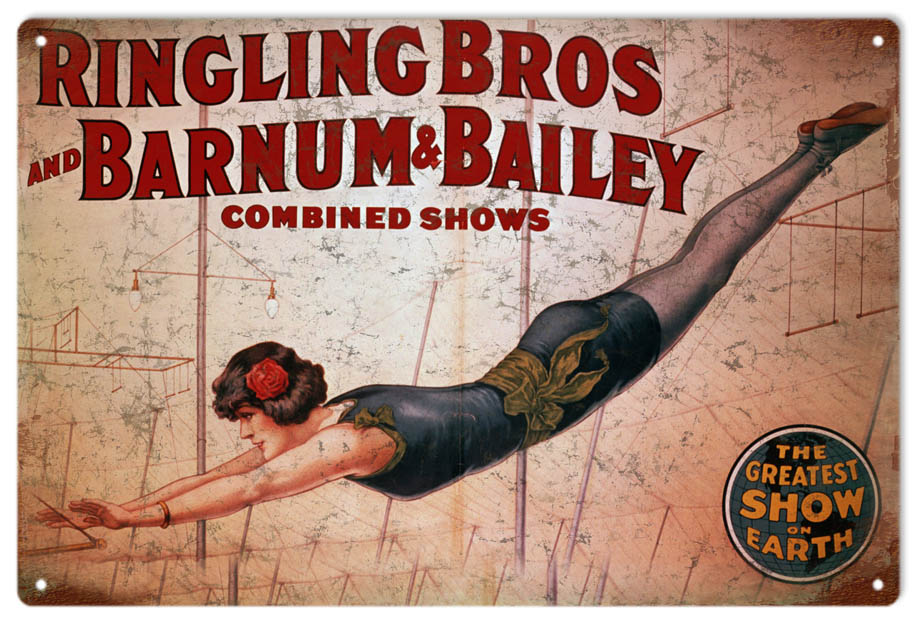 Ringling Bros & Barnum Bailey 12x18