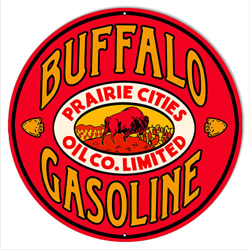 Buffalo Gasoline Gas Station 14×14