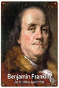 Benjamin Franklin 12x18
