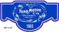 Ford Motor 1903 Car 13″x24″