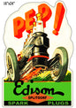 Splitdorf Spark Plug Gas Station 16x24