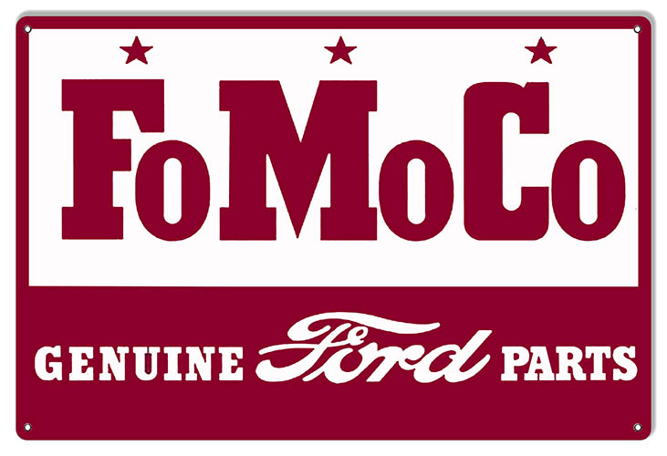 Ford Motor Automobile Company 12″x18″