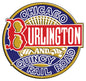 Chicago Burlington Railroad 14x14