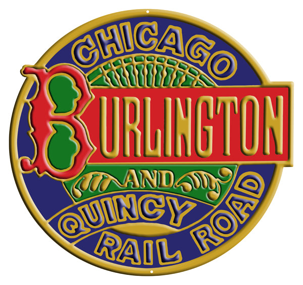 Burlington Quincy Railroad 14x14.5