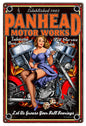 Panhead Motor Works 12″x18″
