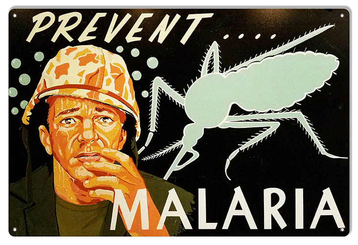 Malaria Prevent It Military Medical 12x18