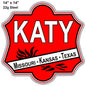 Katy MKT Railroad 14″x14″