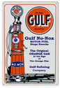 Gulf Gasoline Motor Oil 12″x18″
