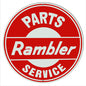 Rambler Parts Service Motor Oil 14 x 14