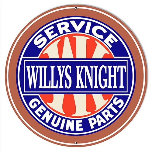 Willys Knight Gas Station 14 x 14