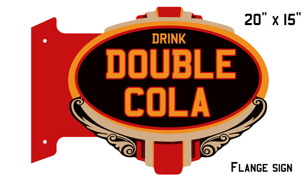 Cola Double Drink Flange 15x20