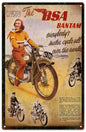 The BSA Bantam Motorcycle 8×14