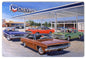 Chevron Gas Station 12×18