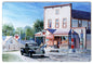 Texaco Oil Gas Station 12×18