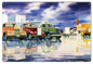 Standard Motor Oil Truck Stop 12×18