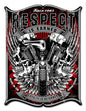 Motorcycle Respect 14×16