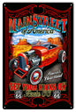Hot Rod Main Street Route 66 12×18