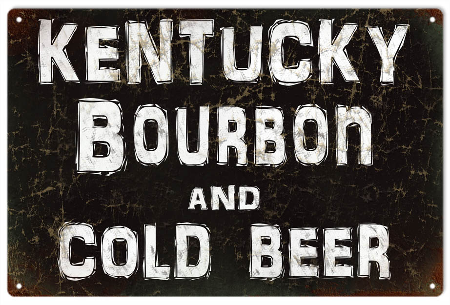 Kentucky Bourbon And Cold Beer 8×14