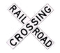 Crossbuck Railroad 18x3
