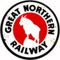 Great Northern Railroad 14 x 14