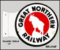 Great Northern Railroad Flange 15x17.5