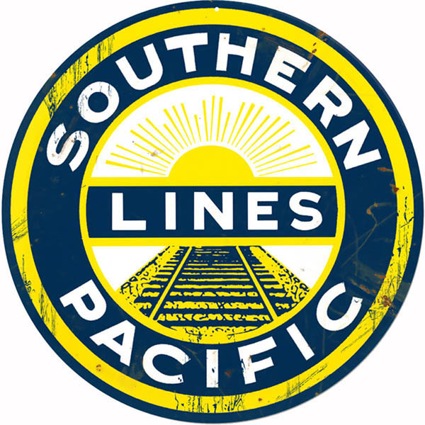Southern Pacific Lines Railroad 14 x 14