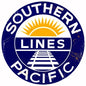 Southern Pacific Railroad Herald 14 x 14